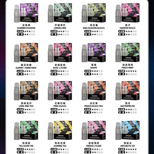 SP2S MAX煙彈｜便捷更換高效霧化｜多口味相容暢享霧化｜專機專用