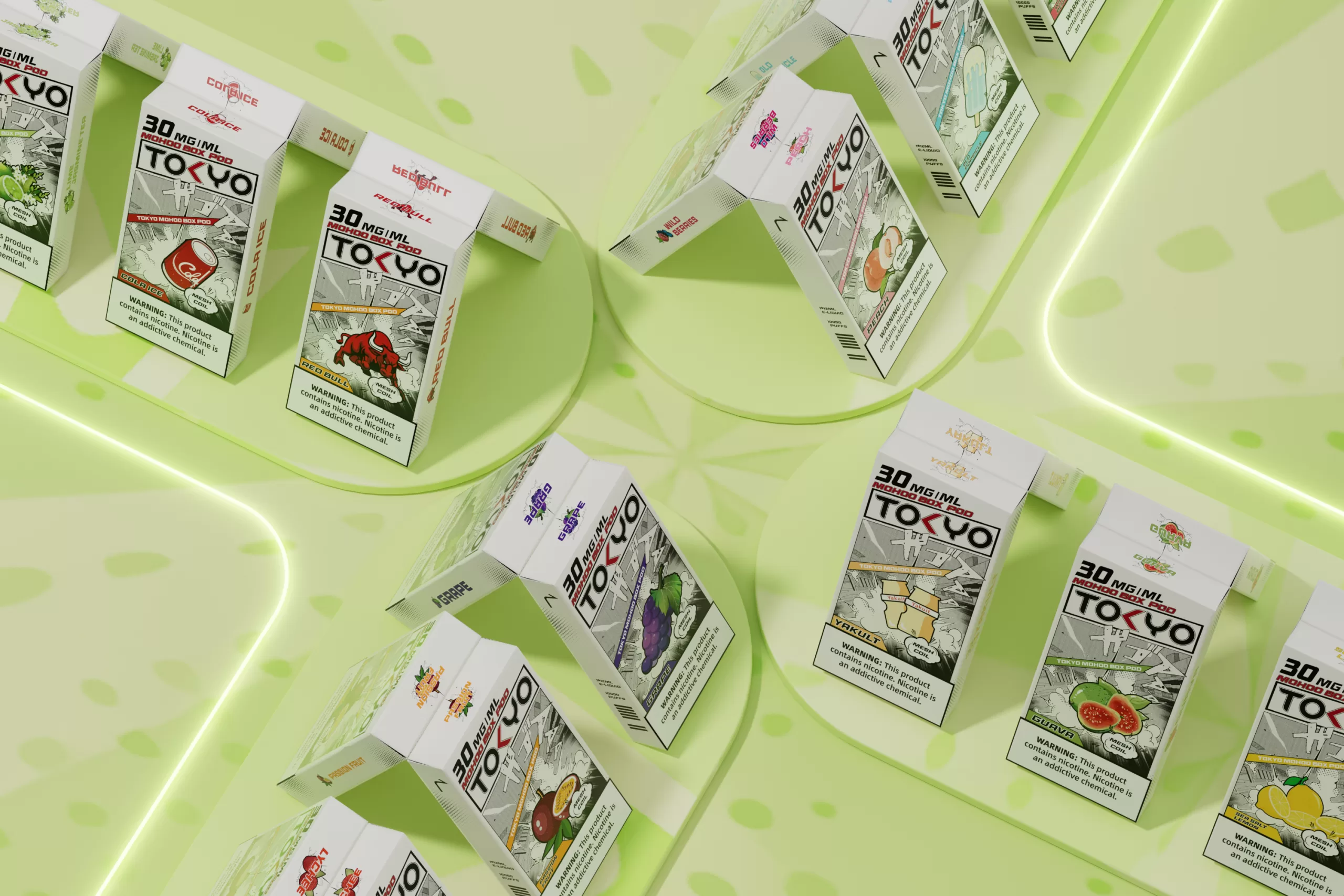 TOKYO MOHOO BOX 東京魔盒煙彈|大容量換彈式主機・買三盒加150送主機・台灣電子菸批發:圖片 10