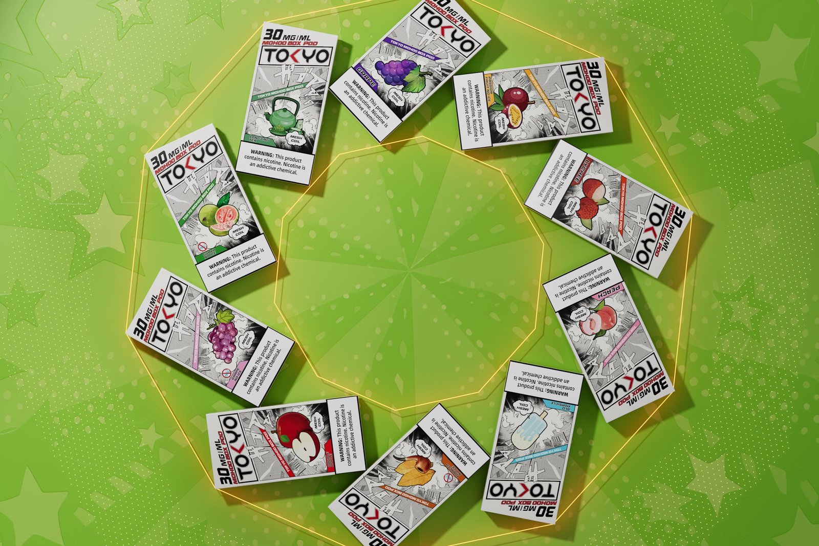 TOKYO MOHOO BOX 東京魔盒煙彈|大容量換彈式主機・買三盒加150送主機・台灣電子菸批發:圖片 5