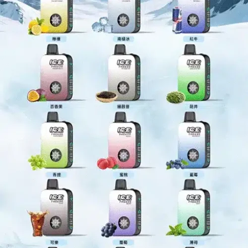 ICE FREEZE 10000口一次性電子煙｜涼度自由調節｜四檔冰感可調
