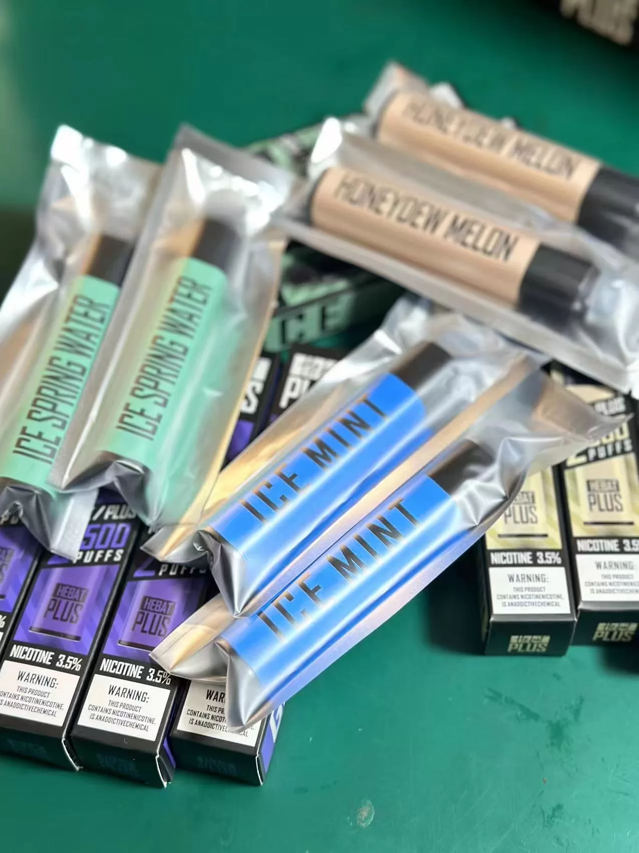 Hebat 喜貝 高品質一次性電子煙 多口味拋棄式設計:圖片 8