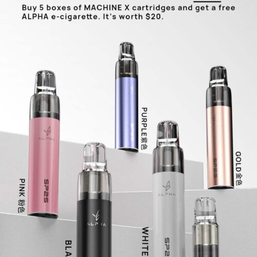 SP2S MAX ALPHA主機本產品購買無效 買五盒SP2S MAX煙彈送本產品