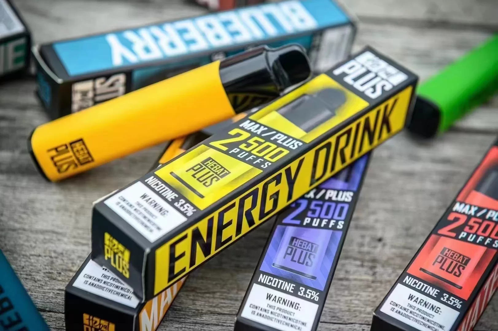 Hebat 喜貝 高品質一次性電子煙 多口味拋棄式設計:圖片 6