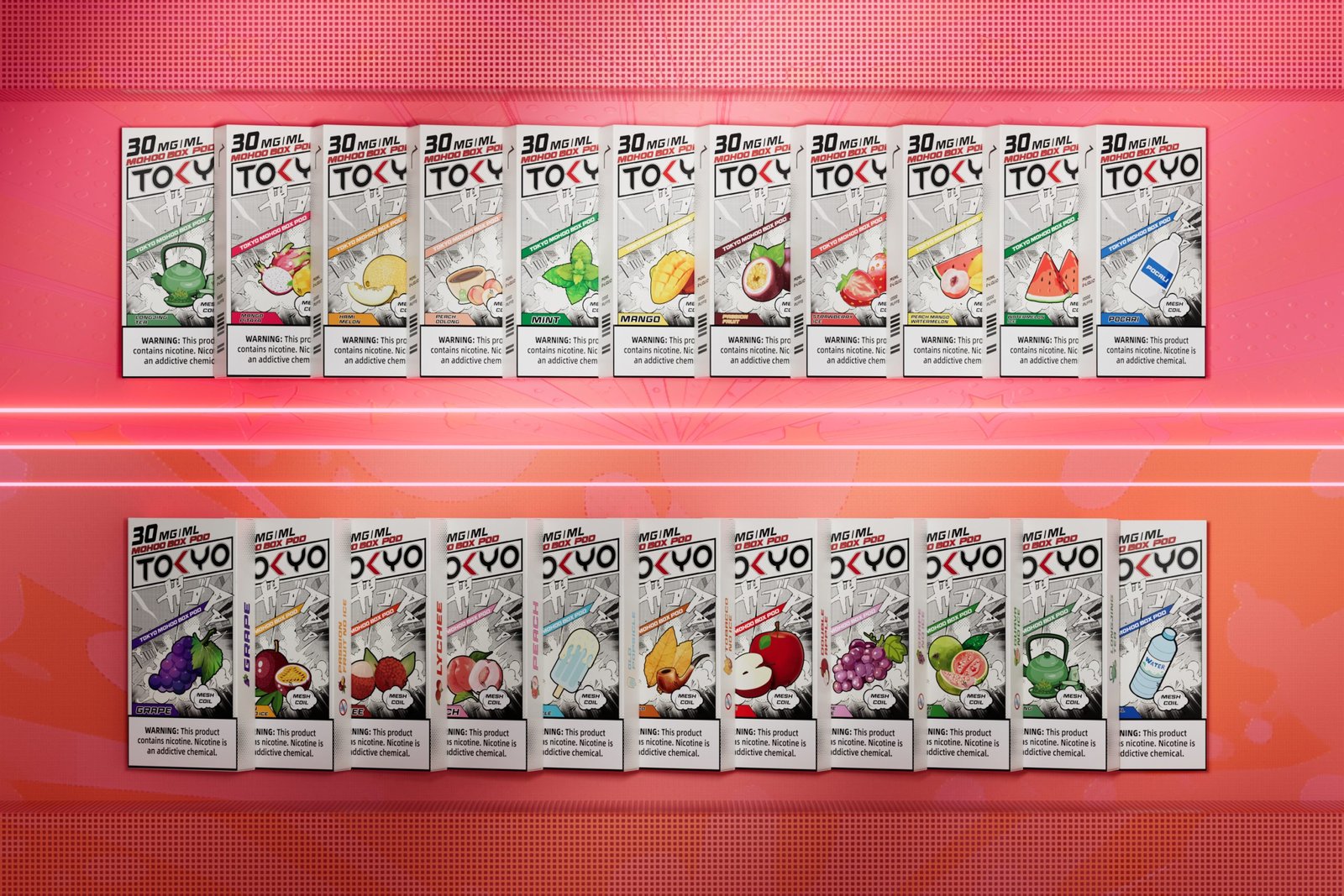 TOKYO MOHOO BOX 東京魔盒煙彈|大容量換彈式主機・買三盒加150送主機・台灣電子菸批發:圖片 4