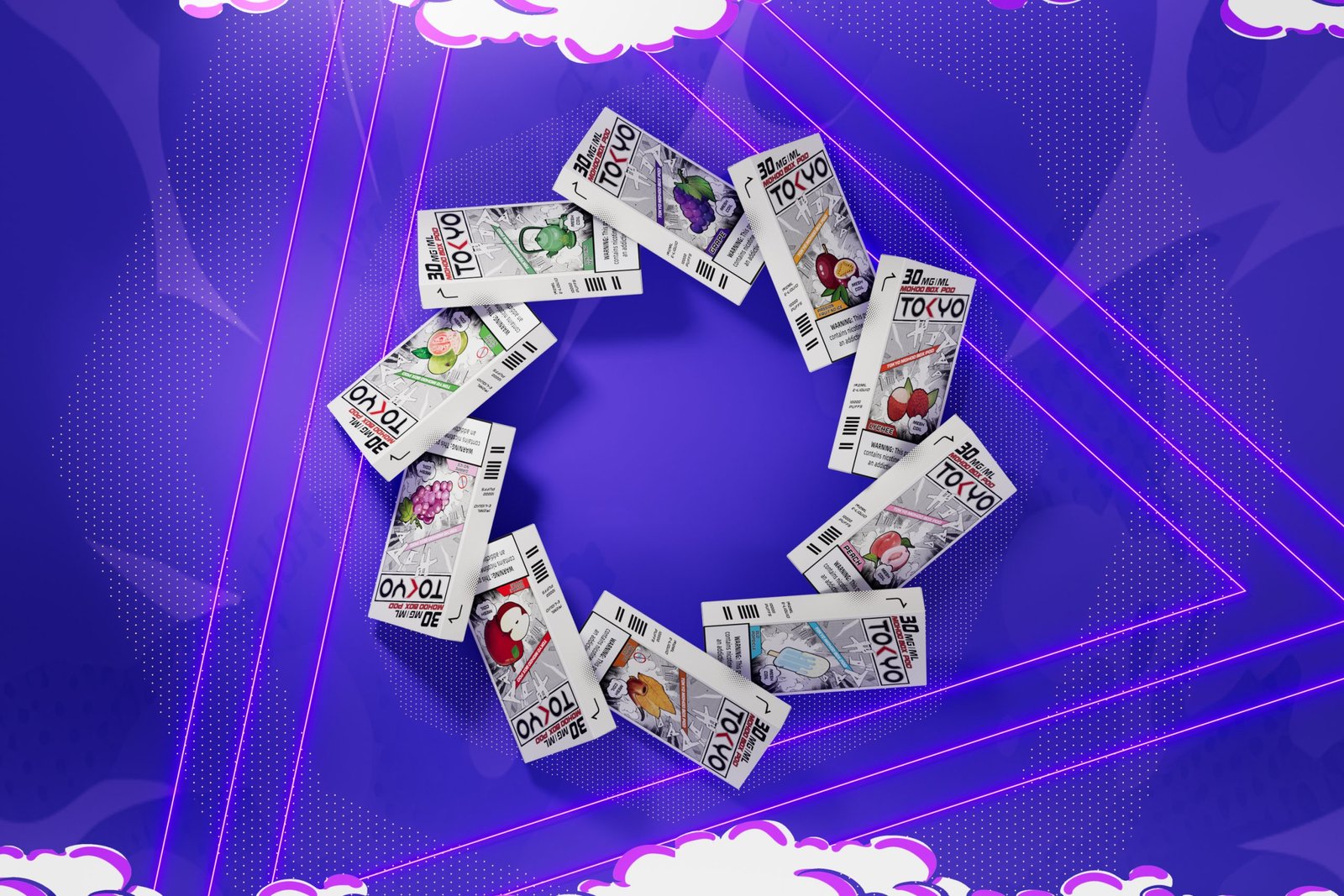 TOKYO MOHOO BOX 東京魔盒煙彈|大容量換彈式主機・買三盒加150送主機・台灣電子菸批發:圖片 2