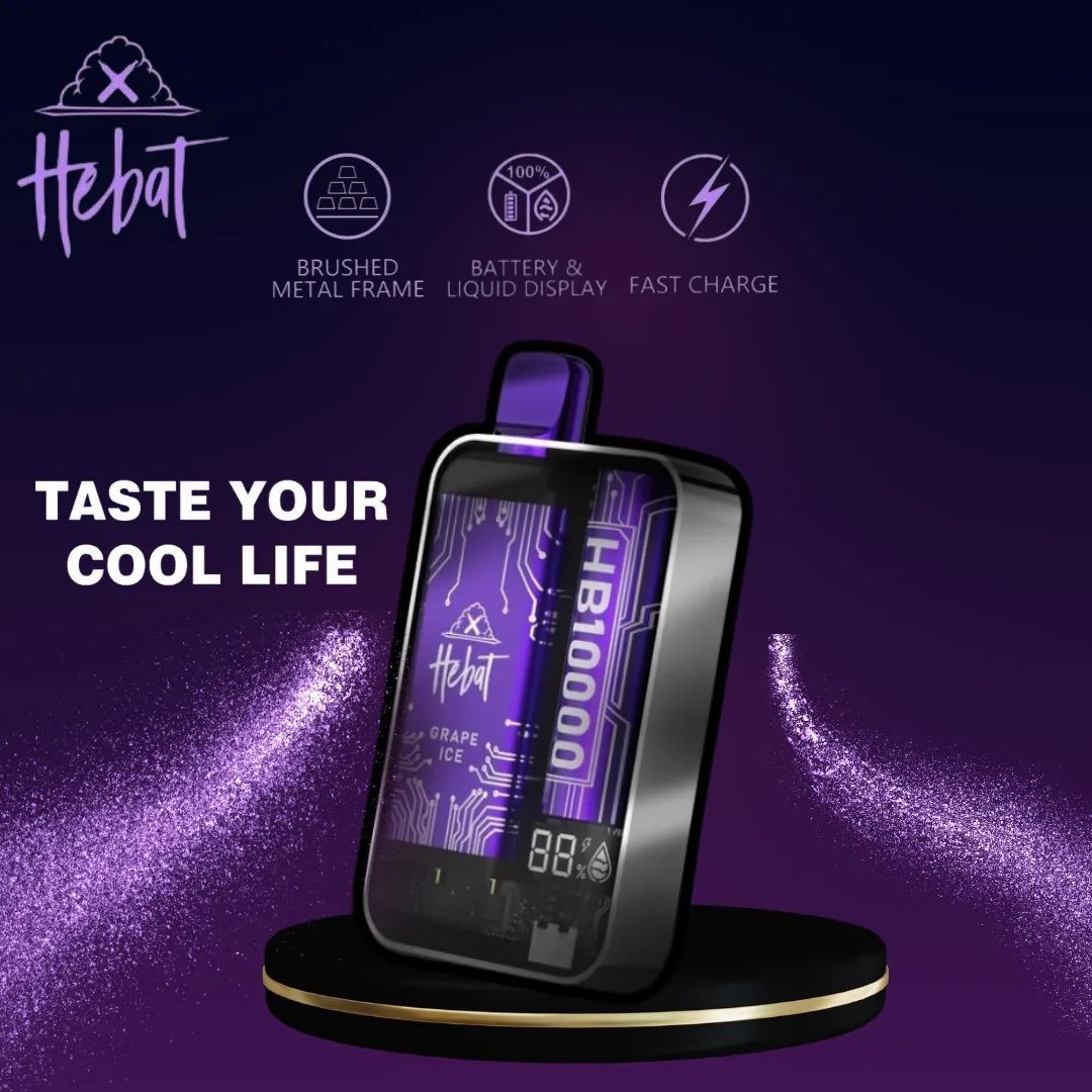 HEBAT 喜貝 10000口puff 一次性拋棄式